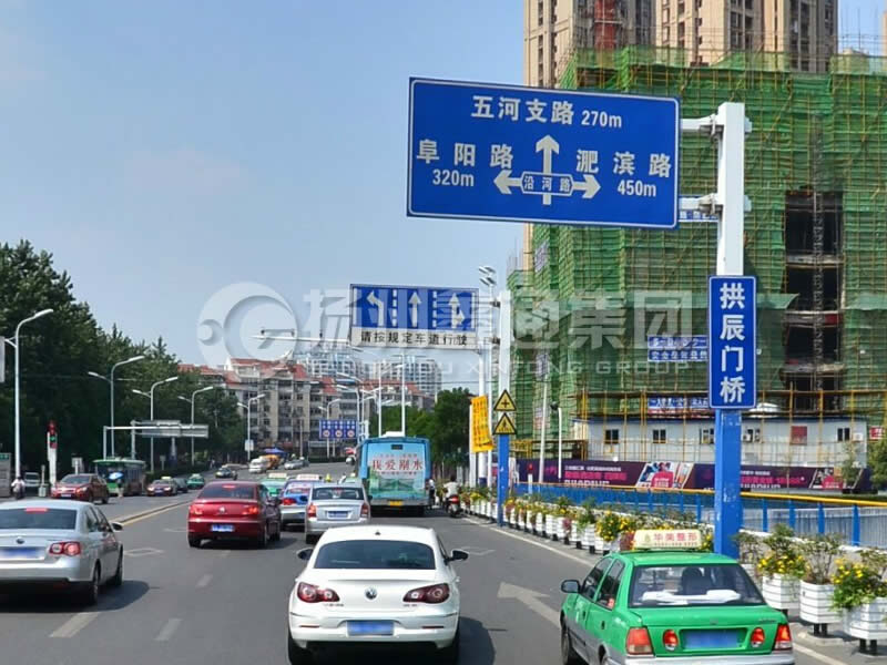 BZG-017，F(xiàn)型交通標(biāo)志桿，合肥交通標(biāo)志桿