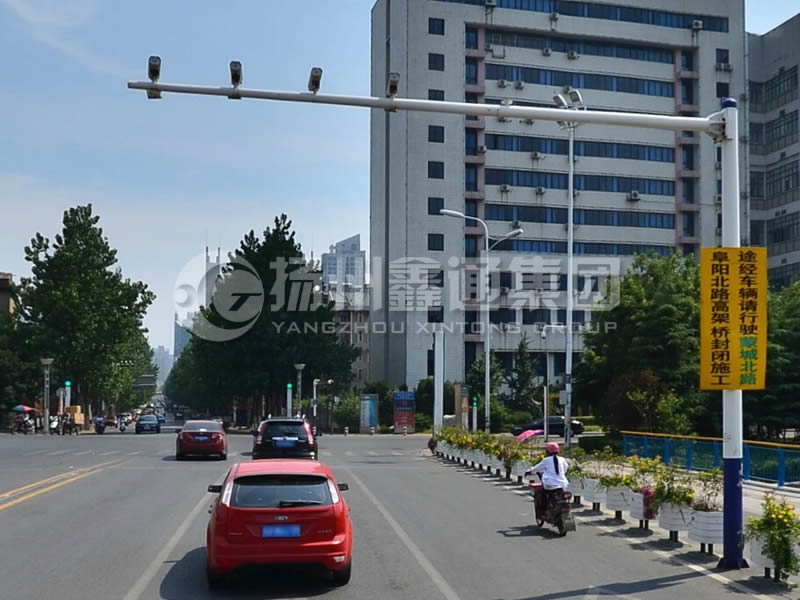 DJG-009，電子警察桿，圓錐電警桿