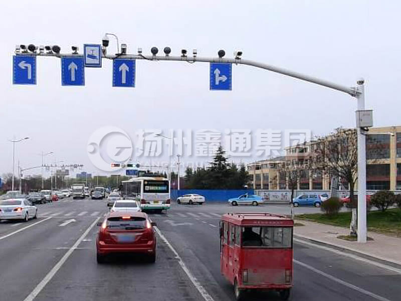 DJG-011，電子警察桿，闖紅燈抓拍桿