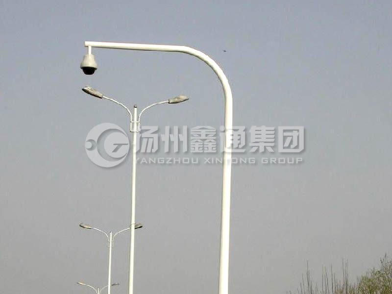 DJG-014，電子警察桿，彎臂球機桿