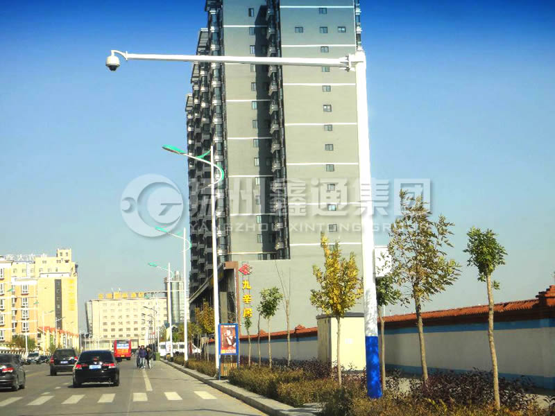 DJG-016,電子警察桿，八棱球機桿