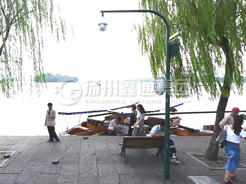 DJG-021，電子警察桿，自彎球機桿