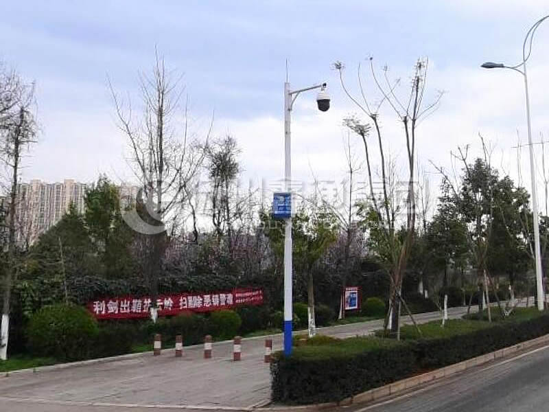 DJG-025，電子警察桿，治安監(jiān)控桿