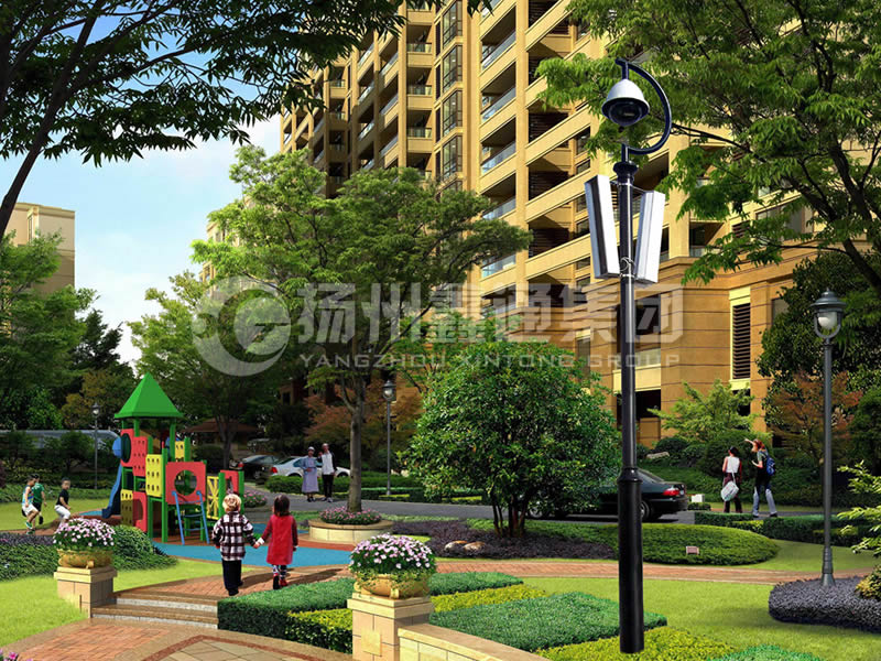 DJG-027，電子警察桿，小區(qū)監(jiān)控桿