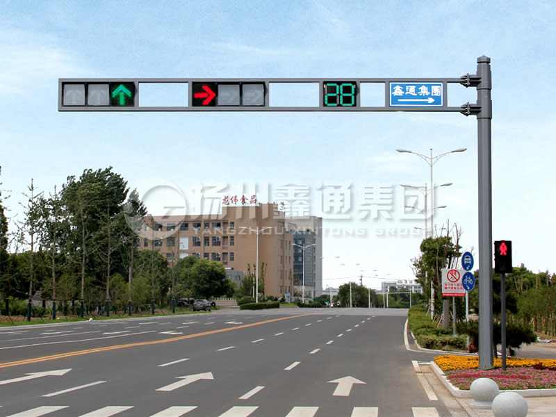 XHDG-001，八棱立桿框架信號(hào)燈桿