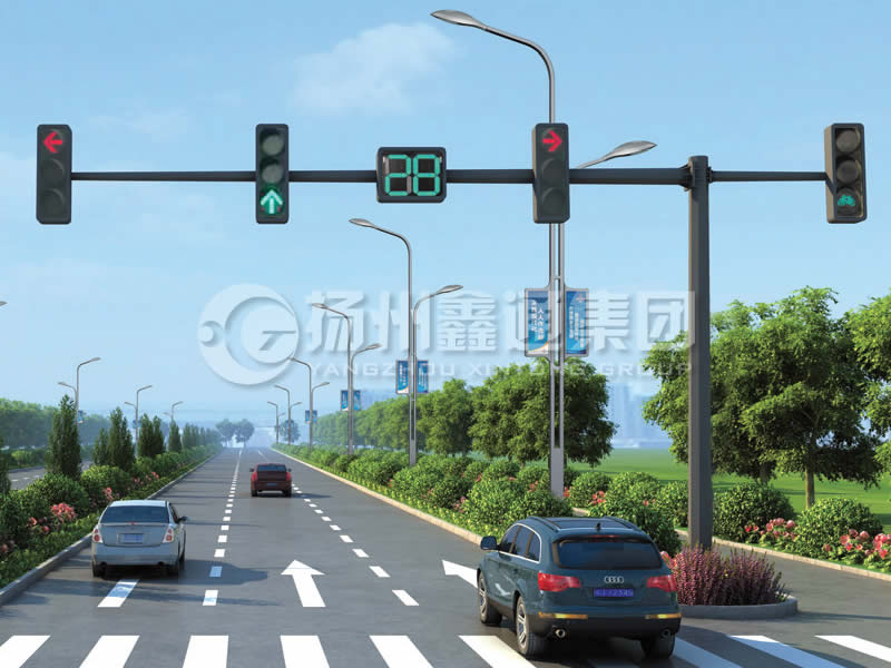 XHDG-005，T型信號燈桿